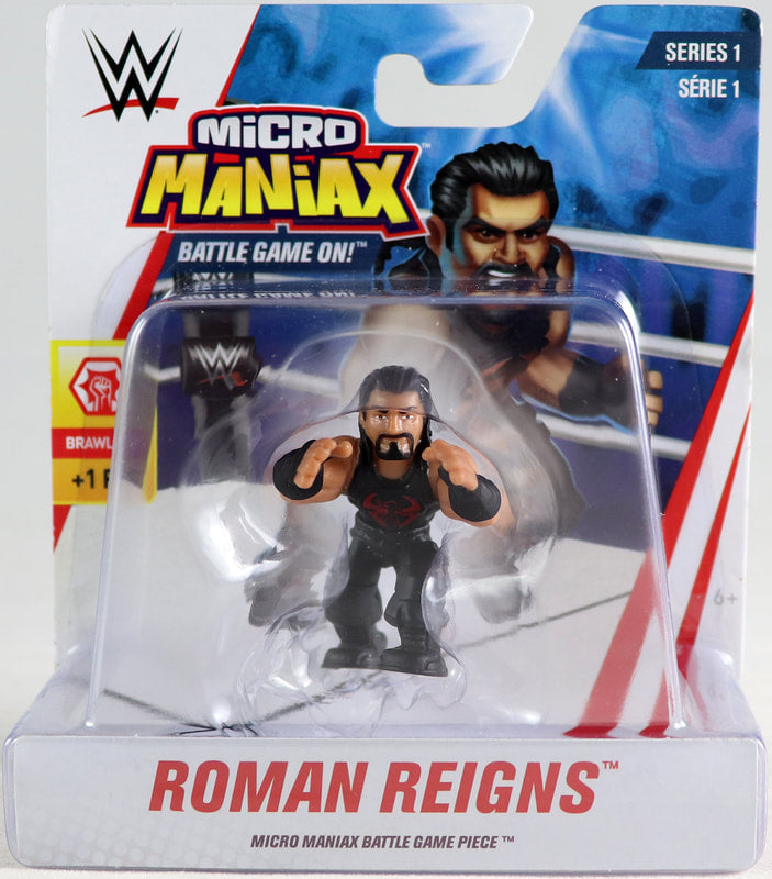 WWE Wicked Cool Toys Micro Maniax 1 Roman Reigns Micro Maniax Battle Game Piece