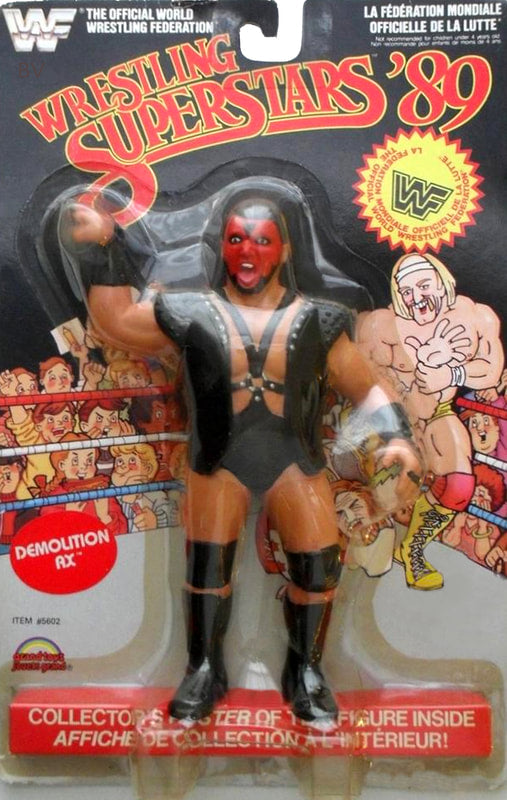 WWF LJN Wrestling Superstars 6 Demolition Ax [Rerelease] Action & Toy Figures PWcatalog