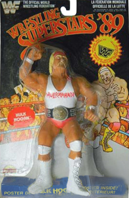 WWF LJN Wrestling Superstars 6 Hulk Hogan [With Red Trunks & White Shirt, Rerelease] - image 2