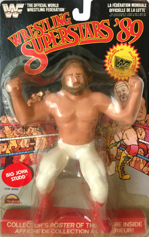 WWF LJN Wrestling Superstars 6 Big John Studd [Rerelease] Action & Toy Figures PWcatalog