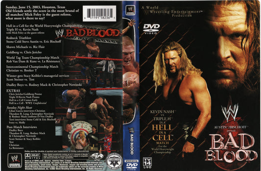 bad blood 2003 DVDs & Videos Pwcatalog