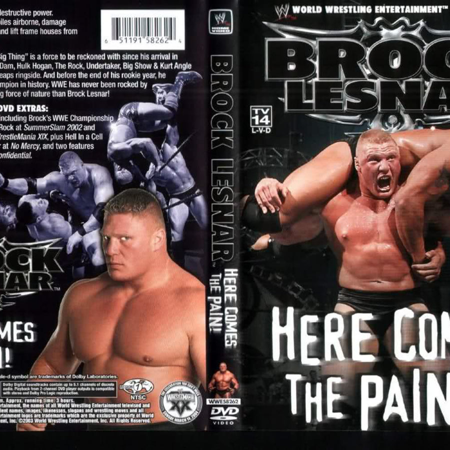 brock lesnar here comes the pain DVDs & Videos Pwcatalog