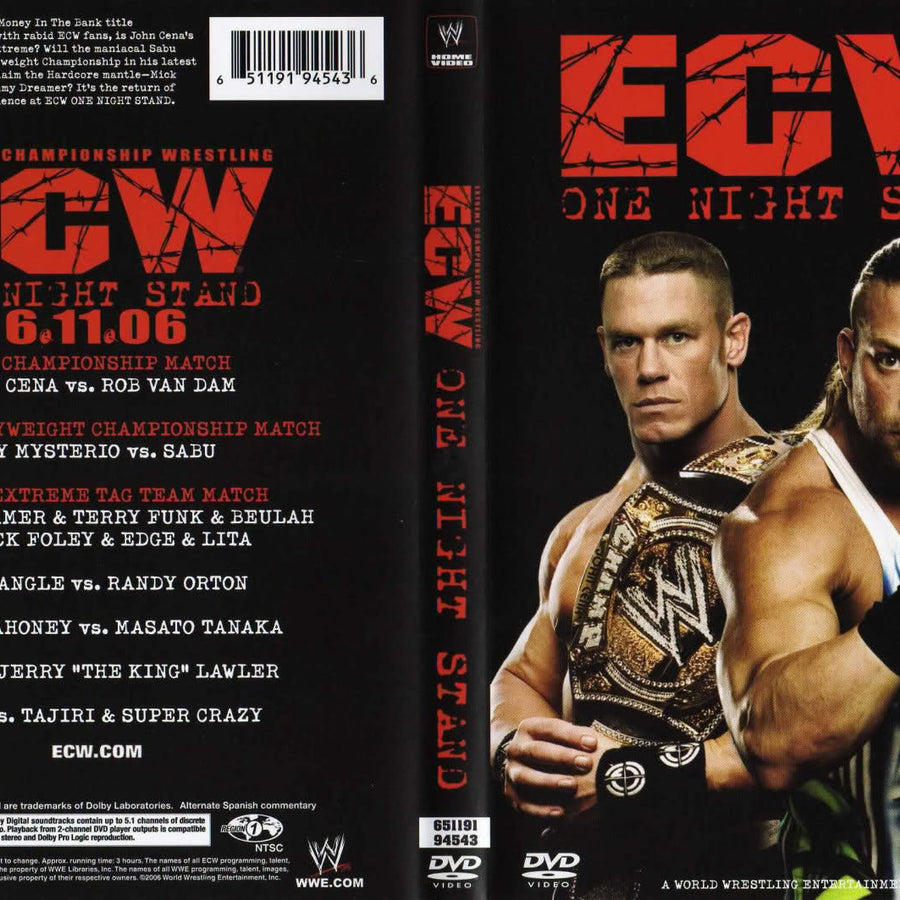 ecw one night stand 2006 DVDs & Videos Pwcatalog