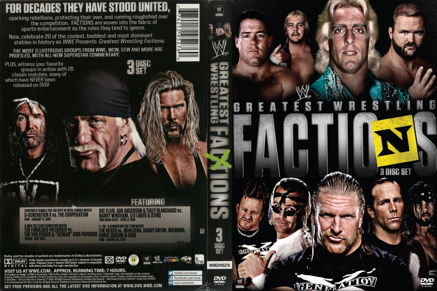 greatest wrestling factions DVDs & Videos Pwcatalog