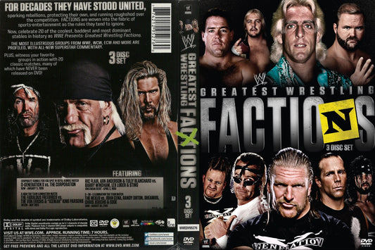 greatest wrestling factions DVDs & Videos Pwcatalog