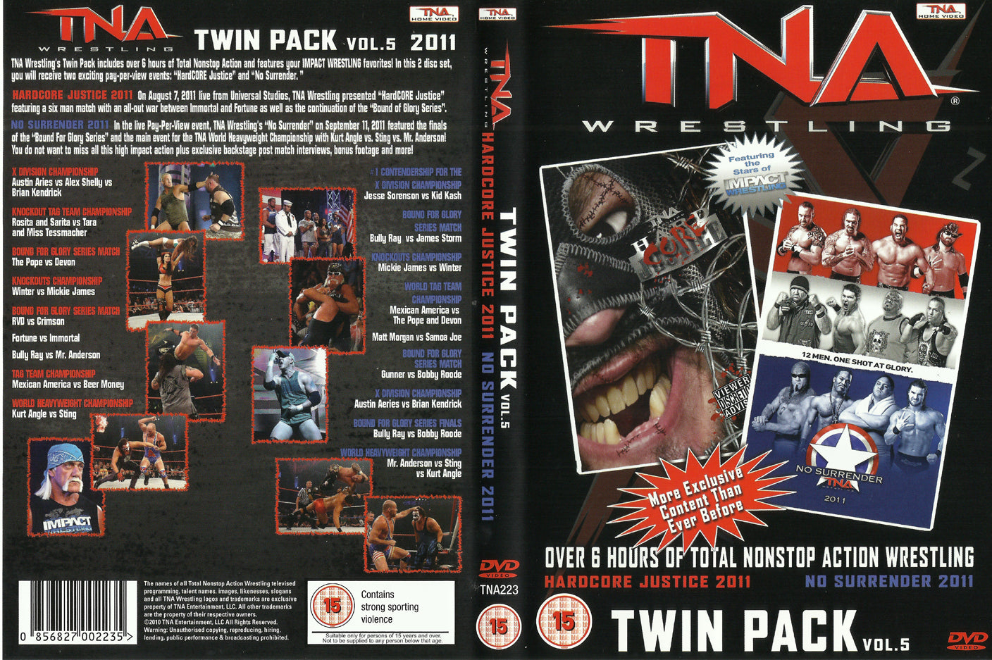 hardcore justice no surrender 2011 DVDs & Videos Pwcatalog