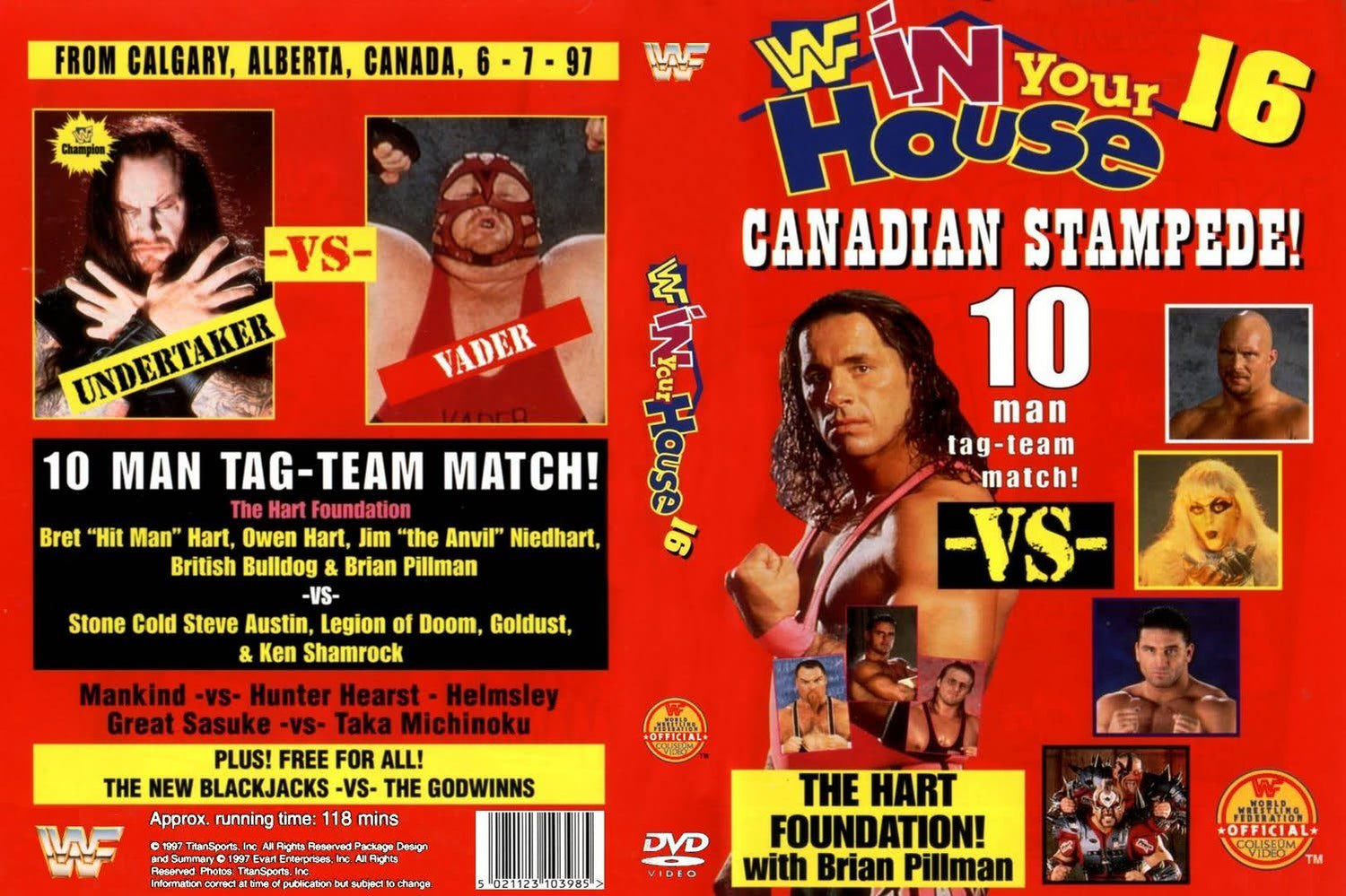 In Your House 16 DVDs & Videos Pwcatalog