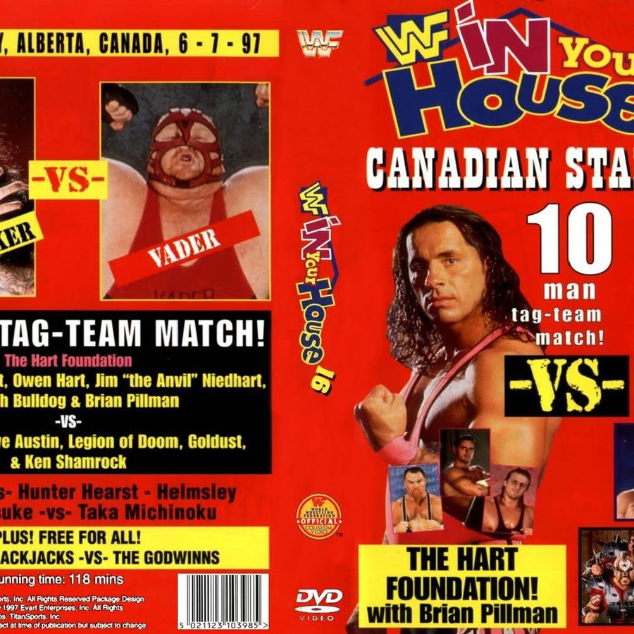 In Your House 16 DVDs & Videos Pwcatalog