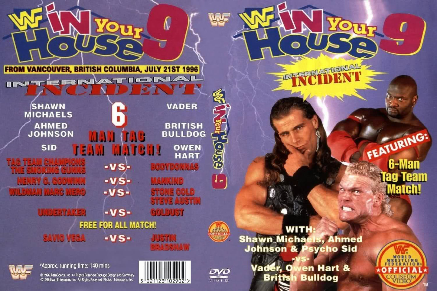 In Your House 9 DVDs & Videos Pwcatalog