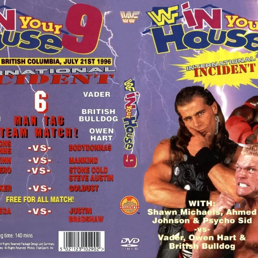 In Your House 9 DVDs & Videos Pwcatalog