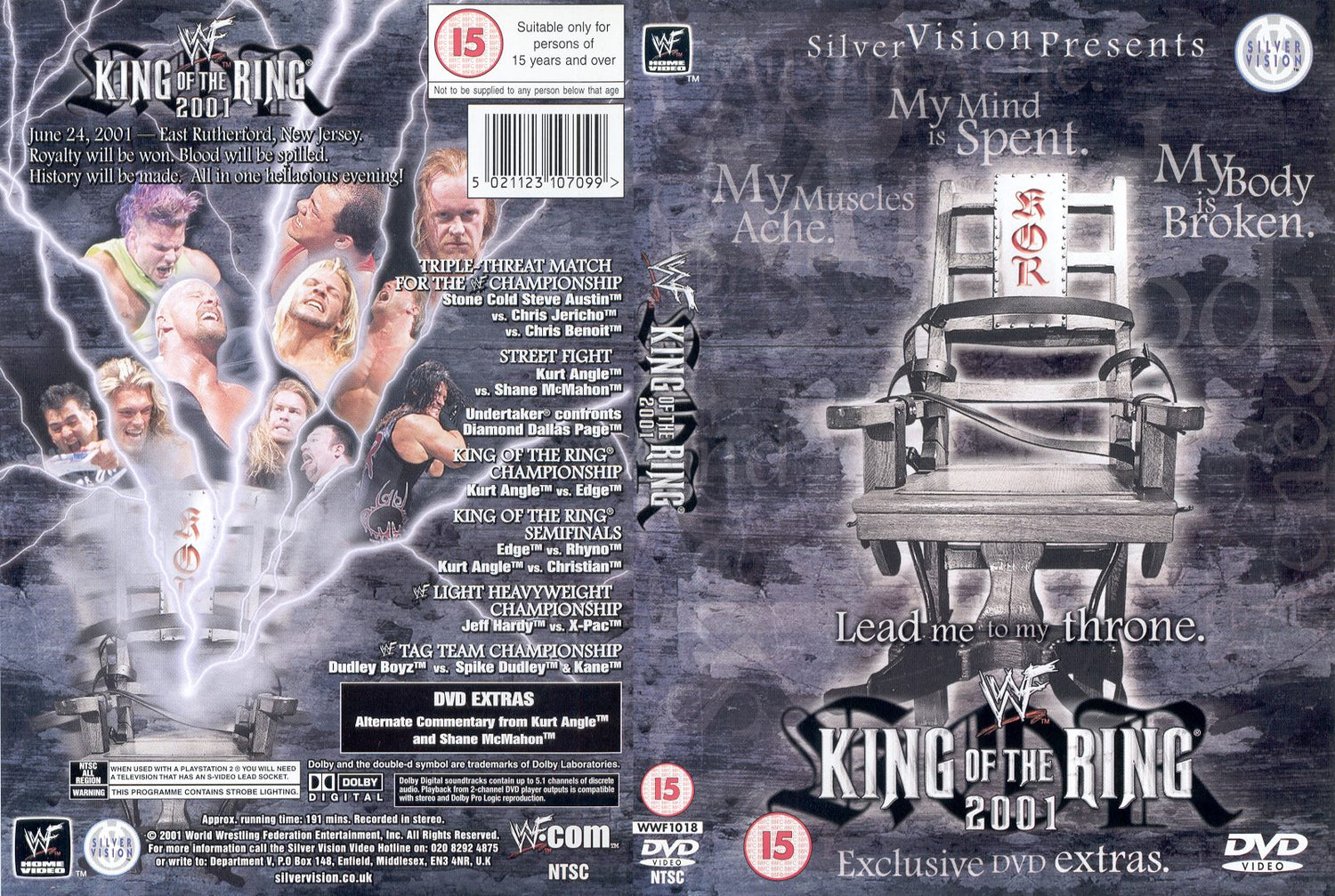 king of the ring 2001 DVDs & Videos Pwcatalog