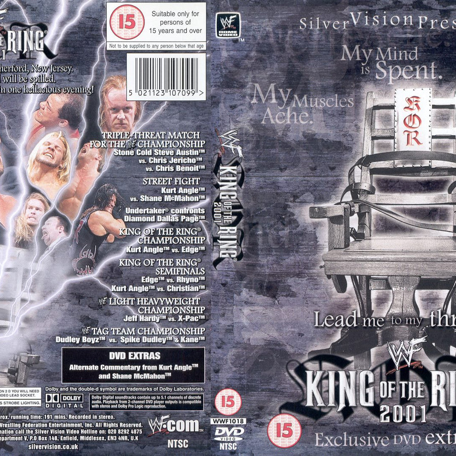 king of the ring 2001 DVDs & Videos Pwcatalog