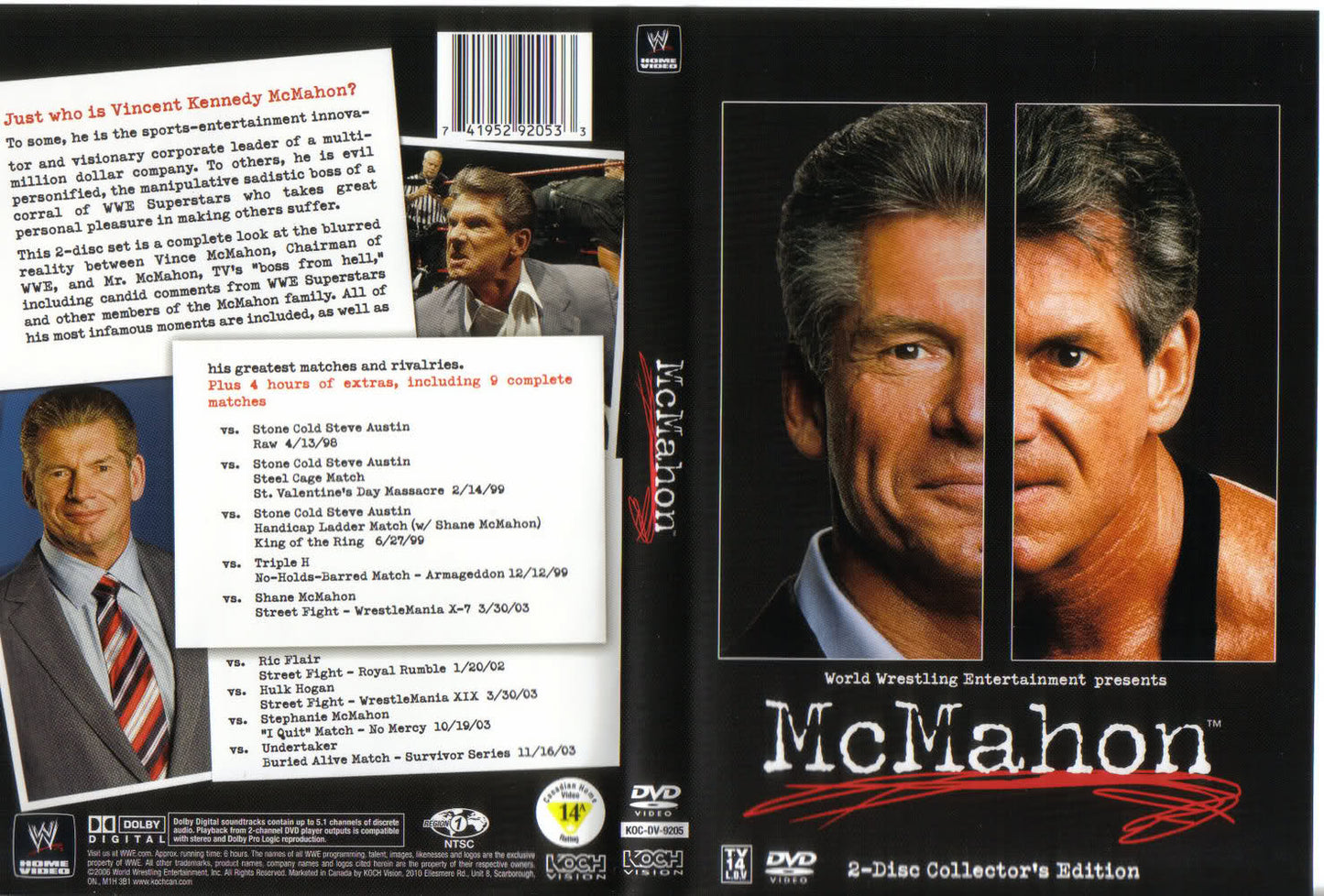 mcmahon DVDs & Videos Pwcatalog