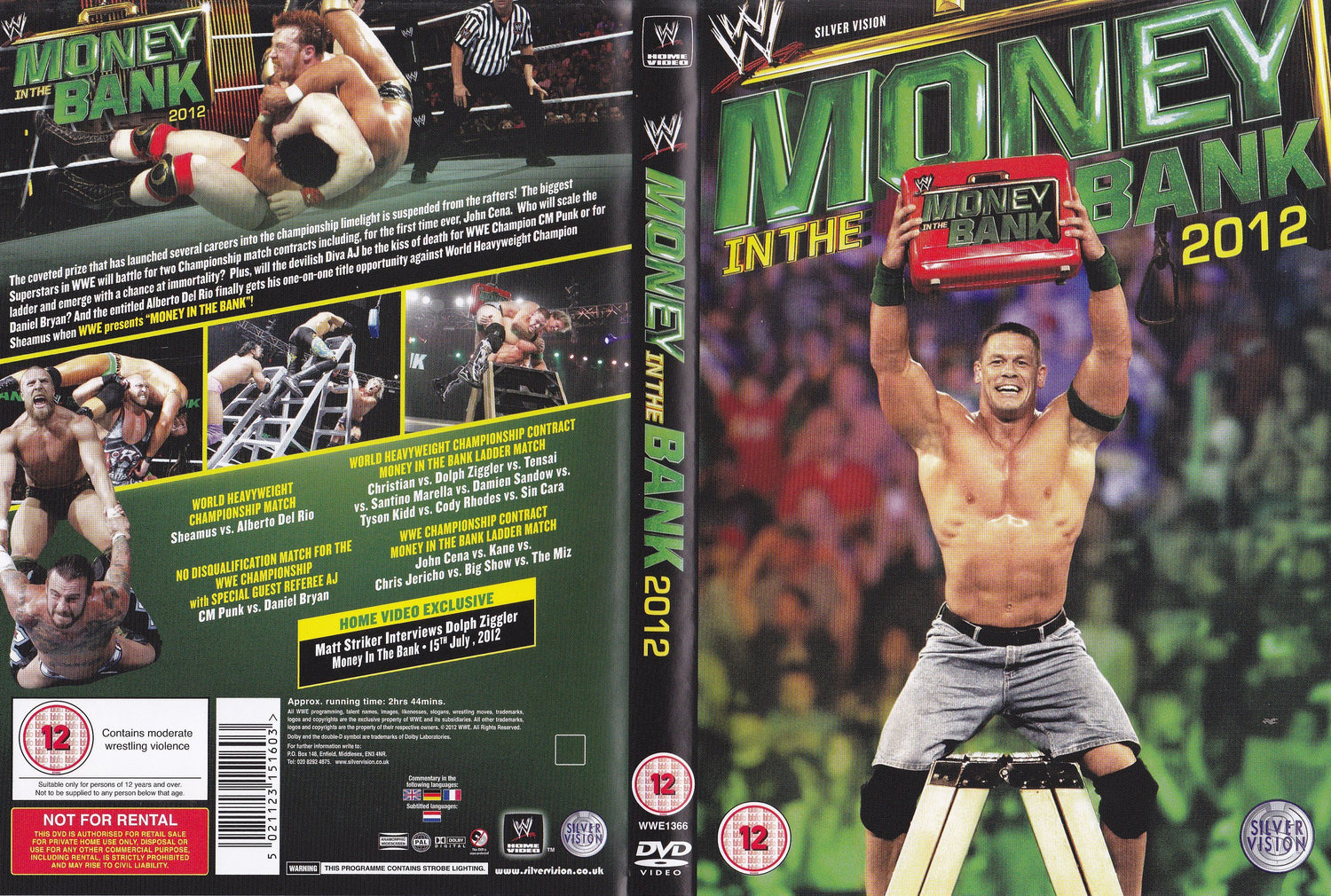 money in the bank 2012 DVDs & Videos Pwcatalog