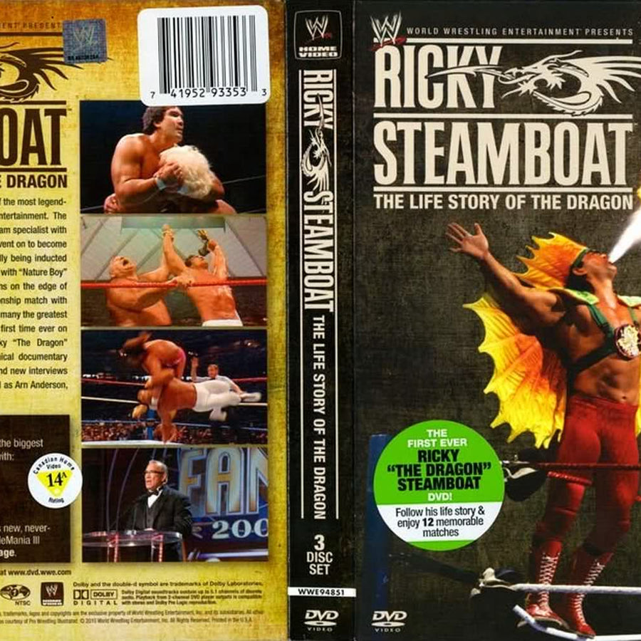 ricky steamboat the life story of the dragon DVDs & Videos Pwcatalog