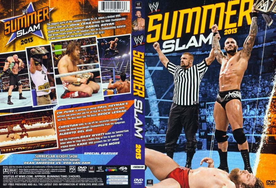 Summerslam 2013 DVDs & Videos Pwcatalog