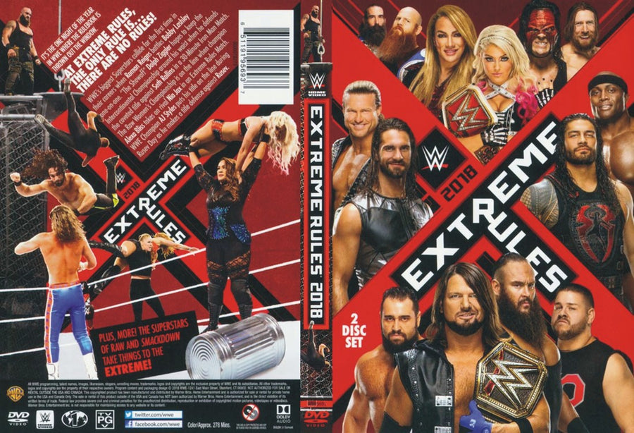 wwe extreme rules 2018 DVDs & Videos Pwcatalog
