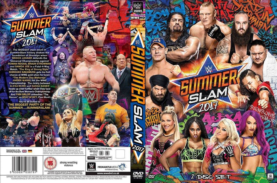 wwe Summerslam 2017 DVDs & Videos Pwcatalog