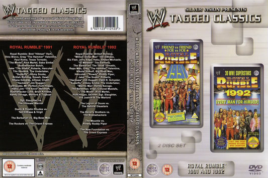 royal rumble 1991 1992 DVDs & Videos Silver vision exclusive