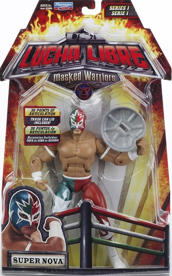 Luche Libre USA Playmates Toys Masked Warriors 1 Super Nova Action & Toy Figures PWcatalog