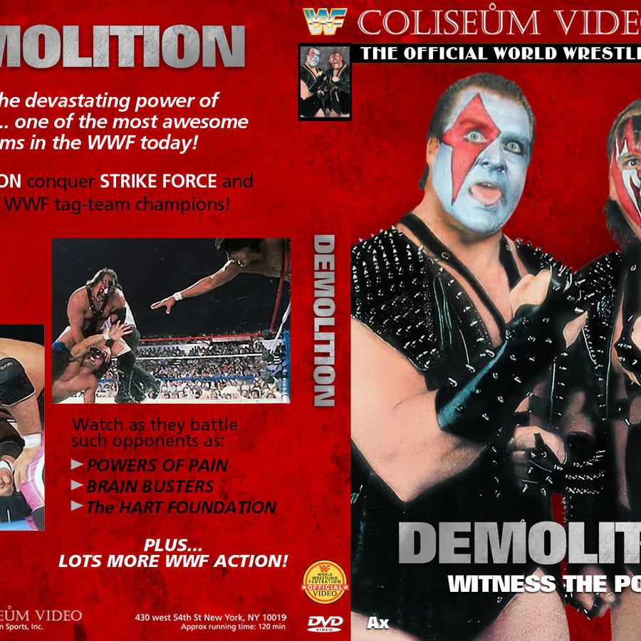 demolition DVDs & Videos Pwcatalog
