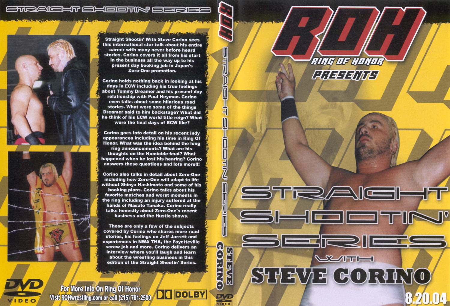 straight shootin series with steve corino DVDs & Videos Pwcatalog