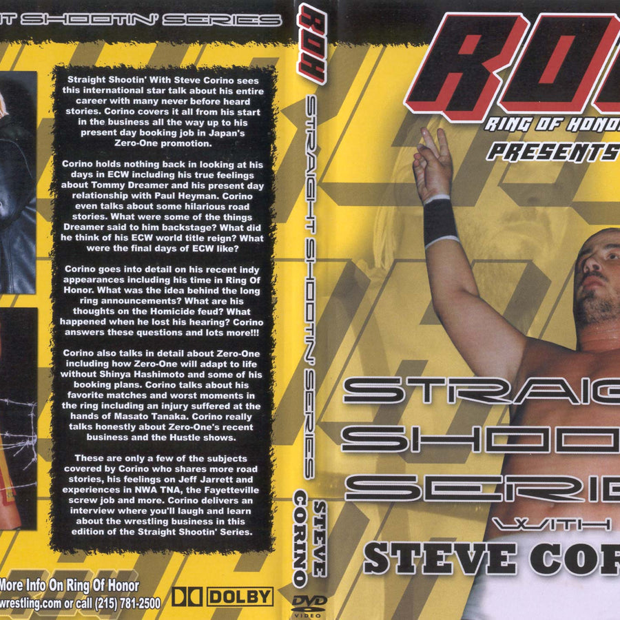 straight shootin series with steve corino DVDs & Videos Pwcatalog