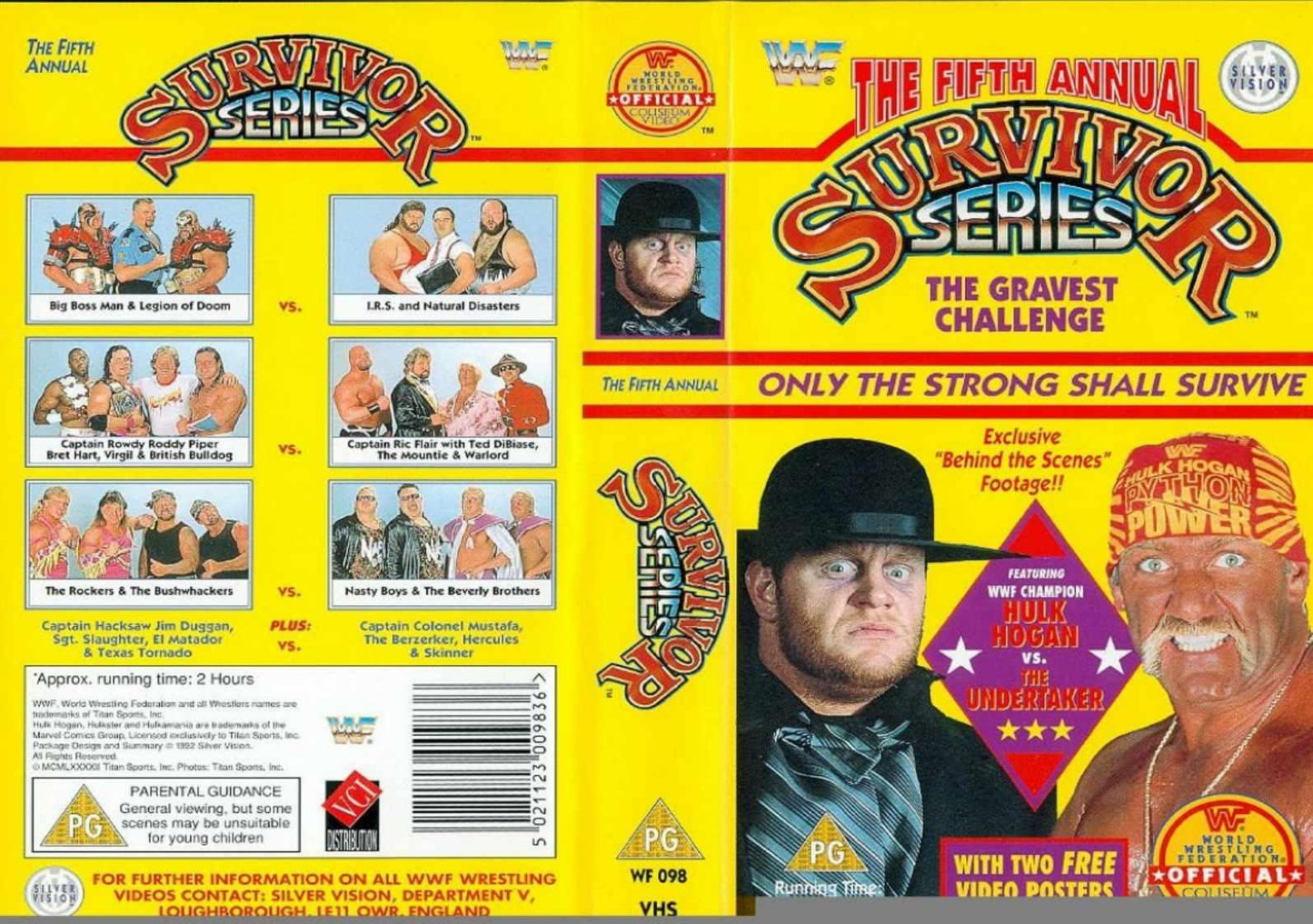 survivor series 1991 PW Catalog