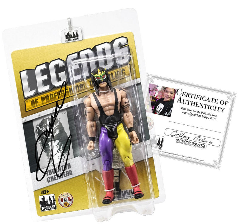 FTC Legends of Professional Wrestling [Modern] Juventud Guerrera [Autographed Edition] Action & Toy Figures PWcatalog
