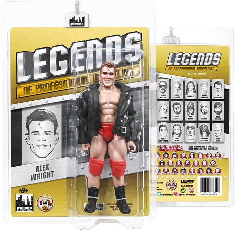 FTC Legends of Professional Wrestling [Modern] Alex Wright Action & Toy Figures PWcatalog