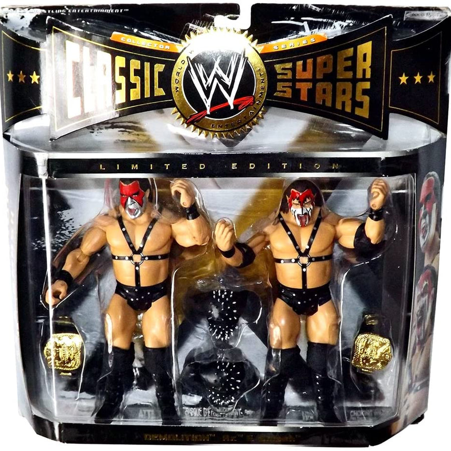 WWE Jakks Pacific Classic Superstars 2-Packs 5 Demolition: Ax & Smash Action & Toy Figures PWcatalog