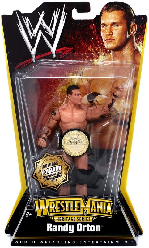 WWE Mattel WrestleMania Heritage 1 Randy Orton [Chase]
