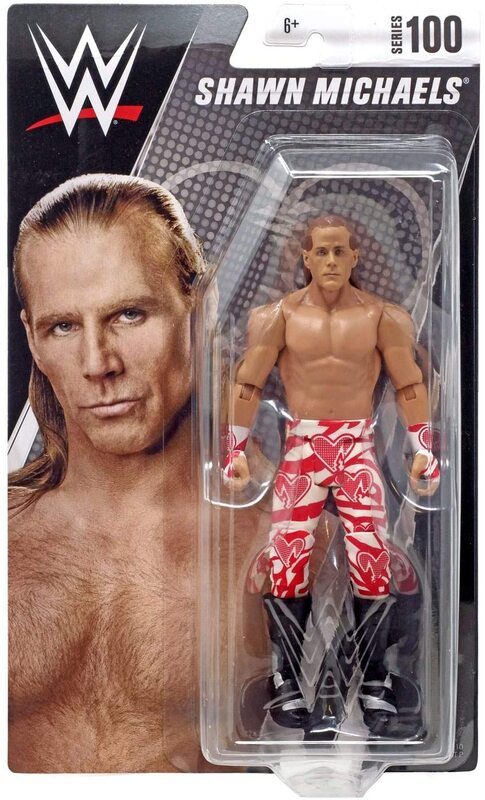 WWE Mattel Basic Series 100 Shawn Michaels [Chase] Action & Toy Figures PWcatalog