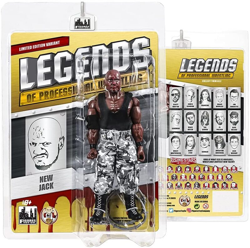 FTC Legends of Professional Wrestling [Modern] New Jack [With Blood]
