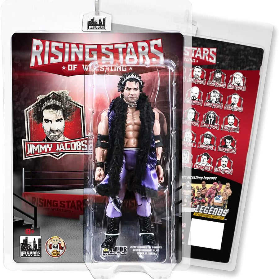FTC Rising Stars of Wrestling Jimmy Jacobs Action & Toy Figures PWcatalog