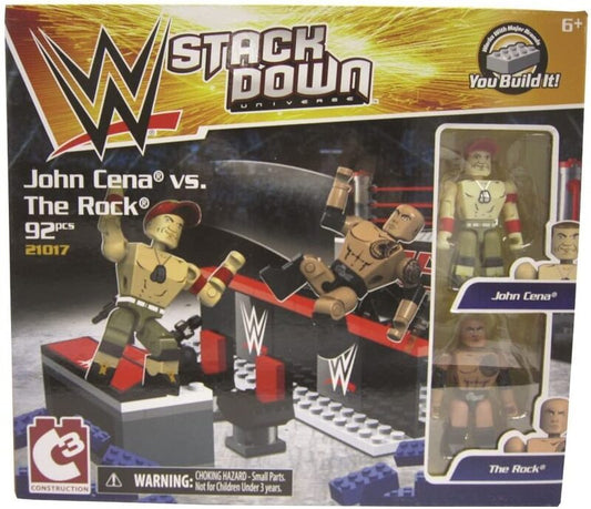 WWE Bridge Direct StackDown 4 John Cena vs. The Rock