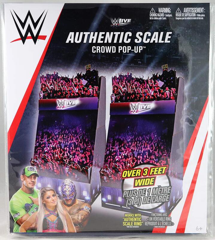 WWE Wicked Cool Toys Authentic Scale Crowd Pop-Up [Exclusive] Action & Toy Figures PWcatalog