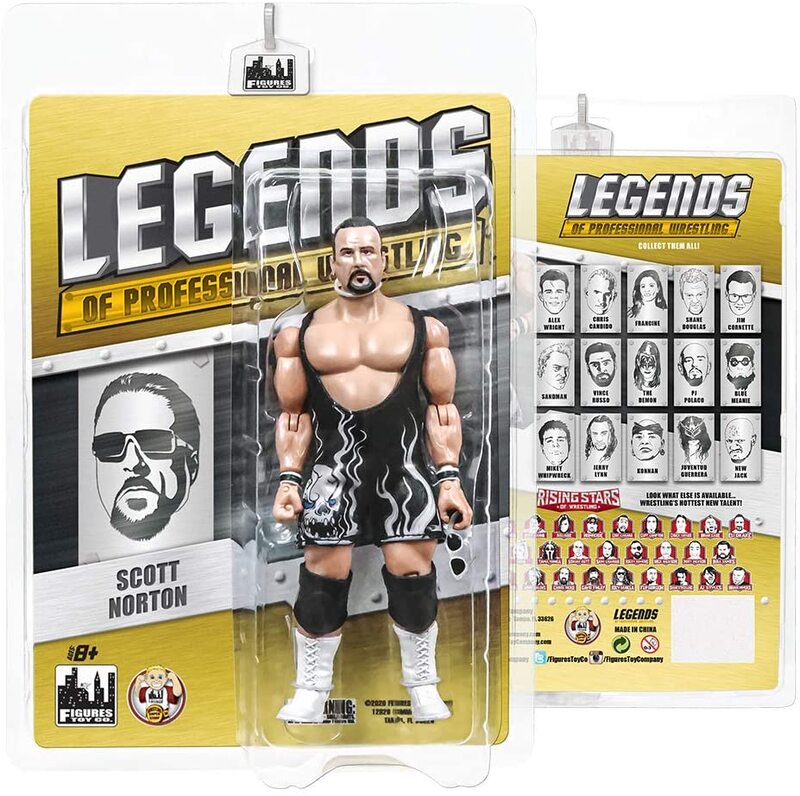 FTC Legends of Professional Wrestling [Modern] Scott Norton Action & Toy Figures PWcatalog