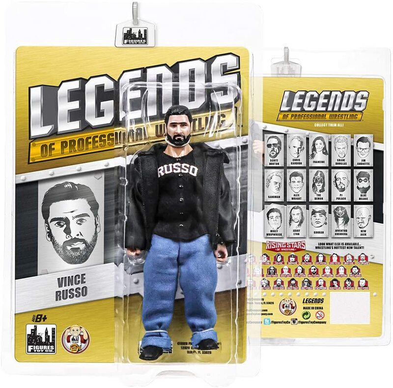 FTC Legends of Professional Wrestling [Modern] Vince Russo Action & Toy Figures PWcatalog