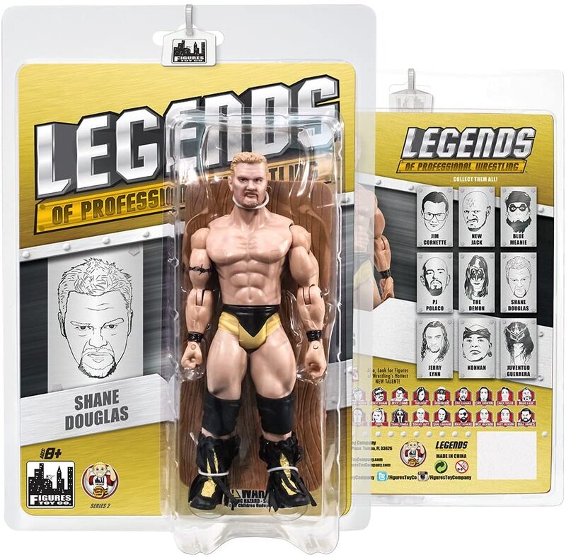 FTC Legends of Professional Wrestling [Modern] 2 Shane Douglas Action & Toy Figures PWcatalog