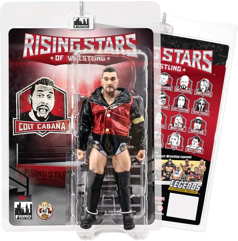 FTC Rising Stars of Wrestling Colt Cabana Action & Toy Figures PWcatalog