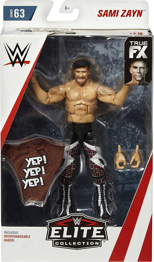 WWE Mattel Elite Collection Series 63 Sami Zayn Action & Toy Figures PWcatalog