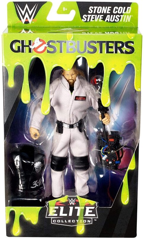 WWE Mattel Ghostbusters Stone Cold Steve Austin [Exclusive] Action & Toy Figures PWcatalog