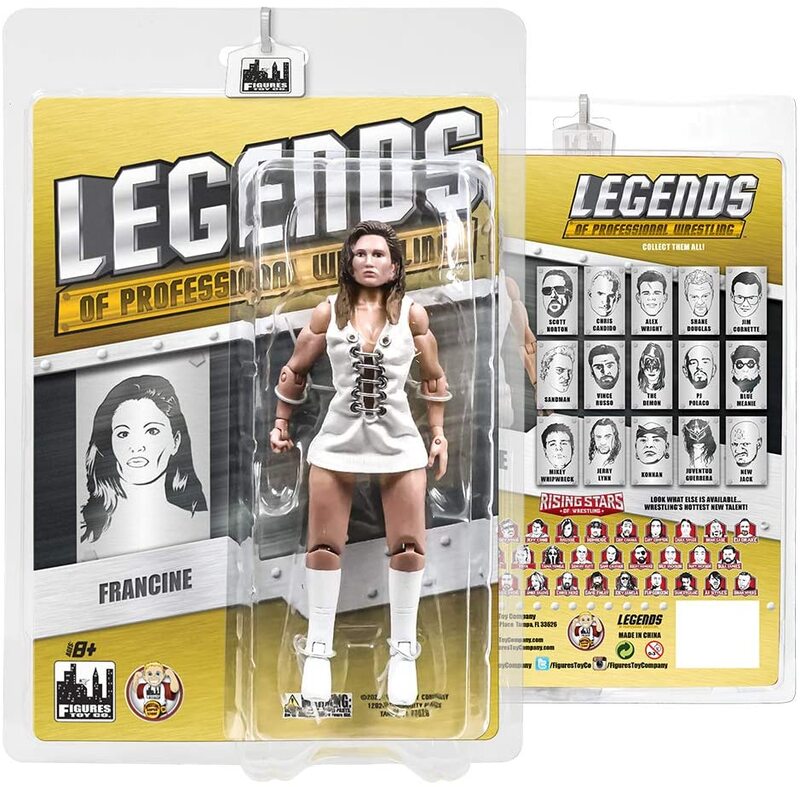 FTC Legends of Professional Wrestling [Modern] Francine Action & Toy Figures PWcatalog