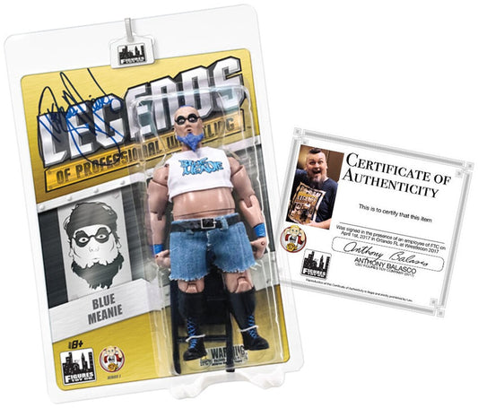 FTC Legends of Professional Wrestling [Modern] 1 Blue Meanie [Autographed Edition]