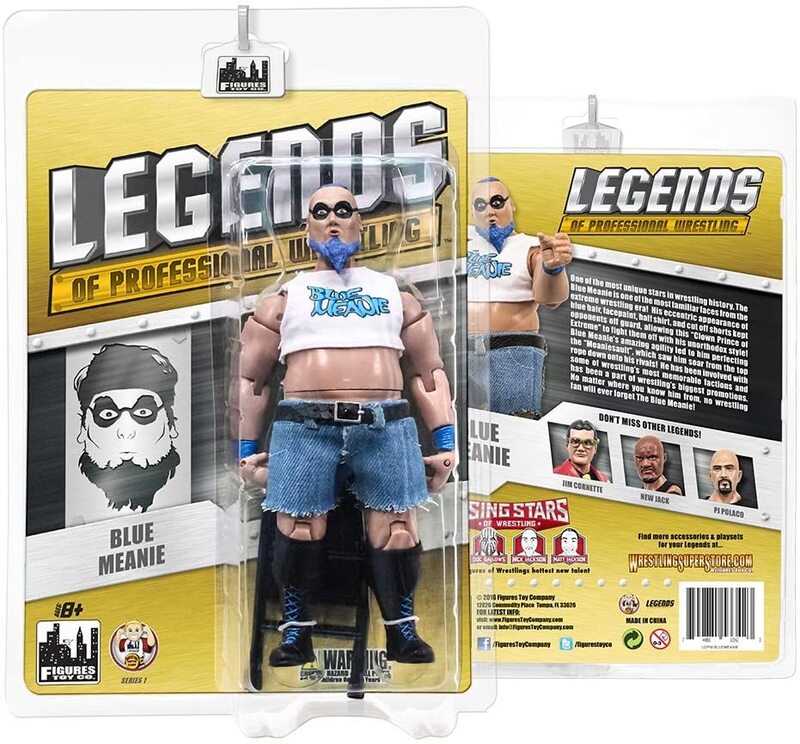 FTC Legends of Professional Wrestling [Modern] 1 Blue Meanie Action & Toy Figures PWcatalog