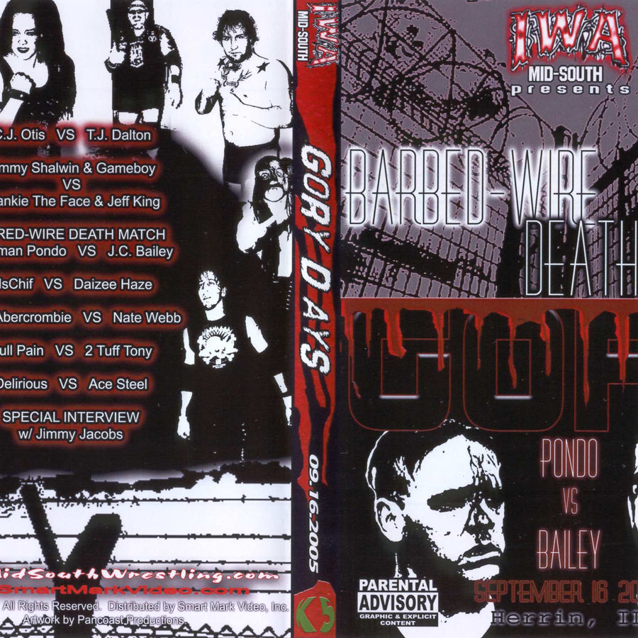gory days DVDs & Videos Pwcatalog