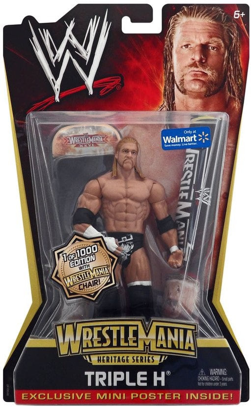 WWE Mattel WrestleMania Heritage 2 Triple H [Chase] Action & Toy Figures PWcatalog