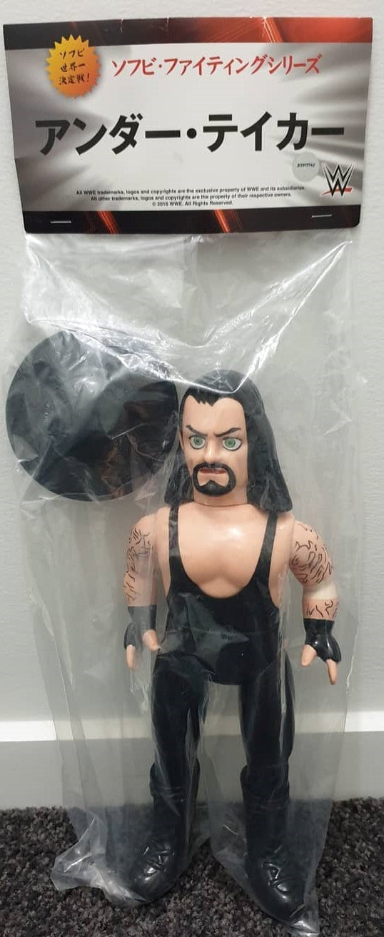 WWE Medicom Toy Sofubi Fighting Series Undertaker [With Hat]