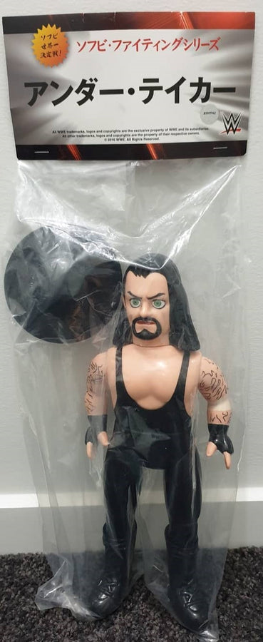 WWE Medicom Toy Sofubi Fighting Series Undertaker [With Hat] Action & Toy Figures PWcatalog